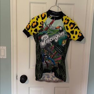 Paragon Multicolor Graphic Cycling Jersey